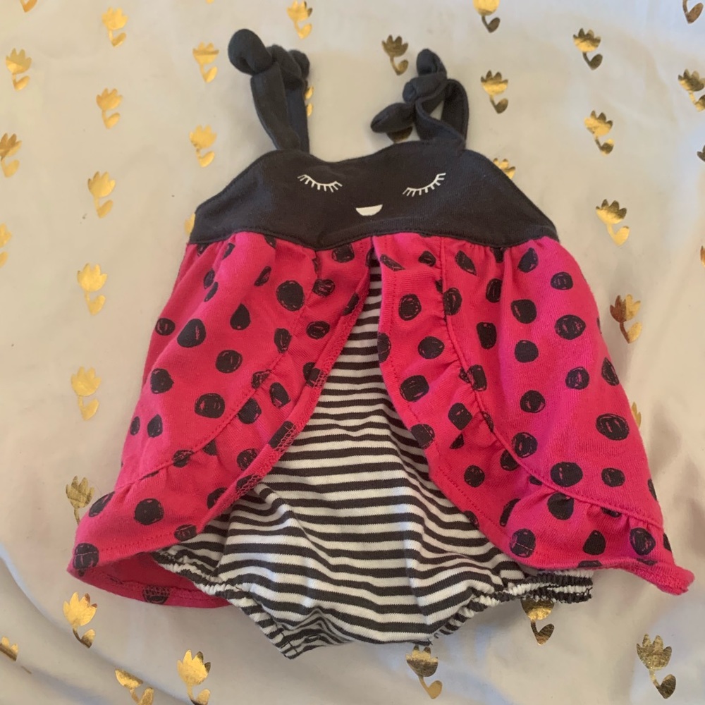 Ladybug romper